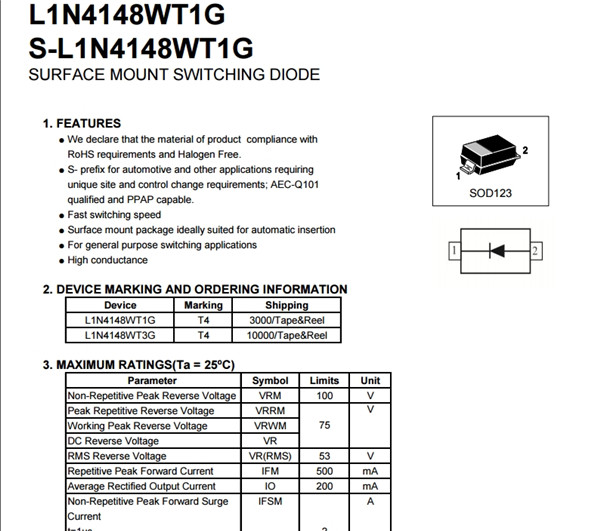 開關(guān)三極管Switching Transistors